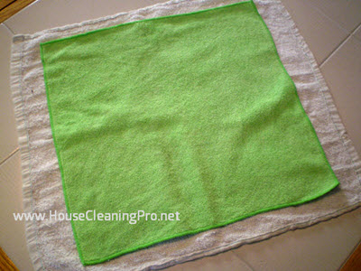 Cleaning with Microfiber