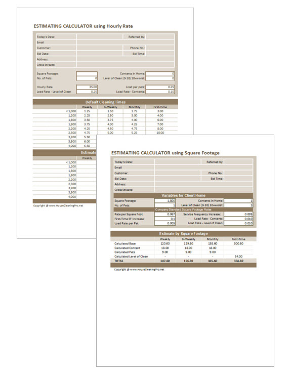 Cost Calculator