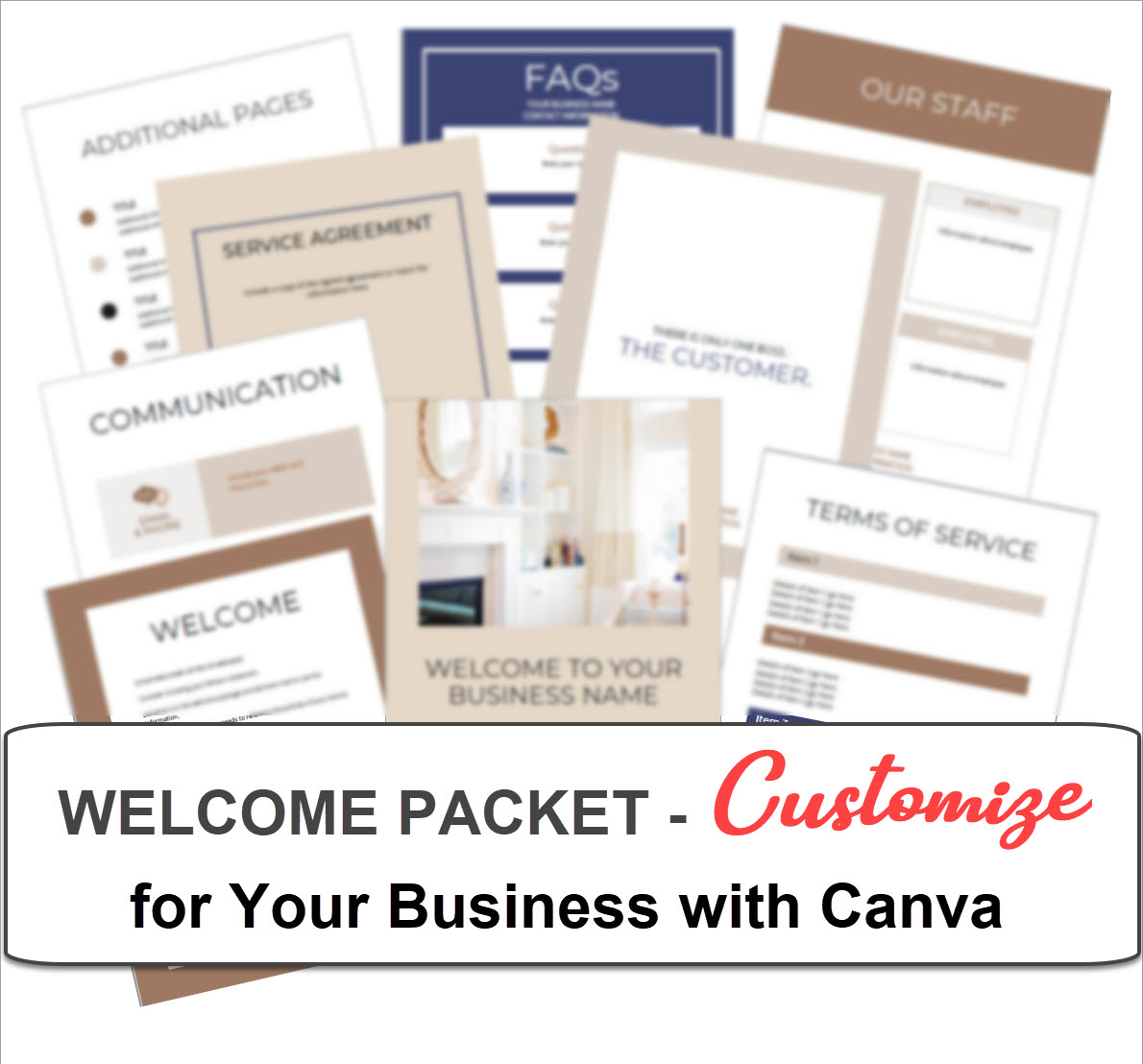 customer welcome packet