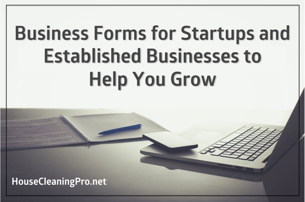 Startup Business Forms