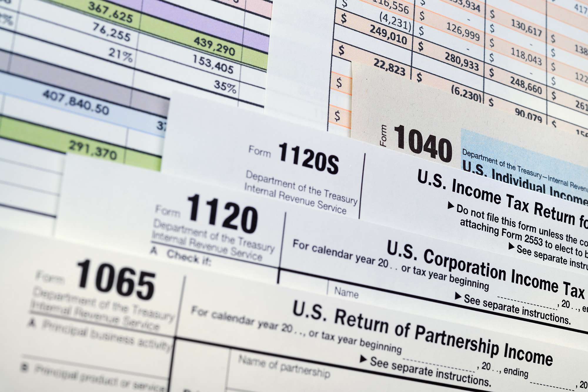 Tax forms - an EIN helps house cleaning companies comply with federal tax regulations