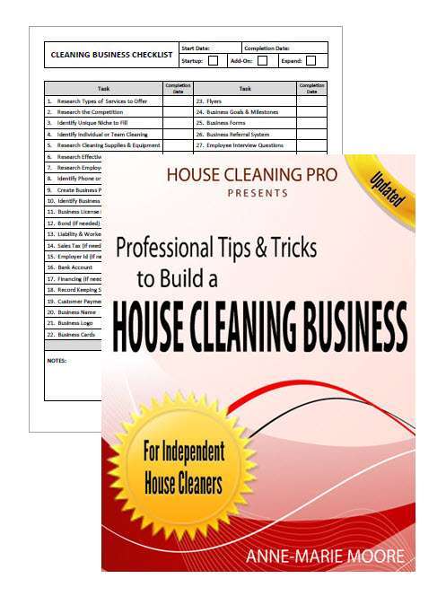Cleaning business tips and tricks for people looking to start a cleaning business side hustle